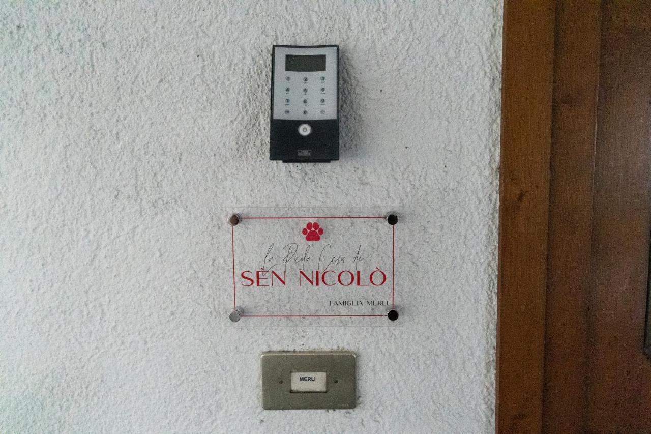 La Picola Cesa De Sen Nicolo Apartment Mazzin Exterior photo